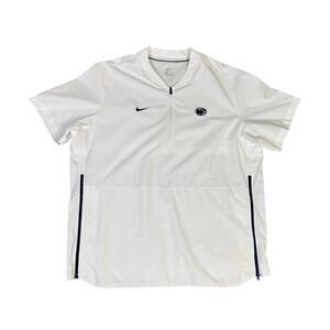 Nike Penn State Nittany Lions Sideline Quarter Zip Coach Jacket US Men's XXL